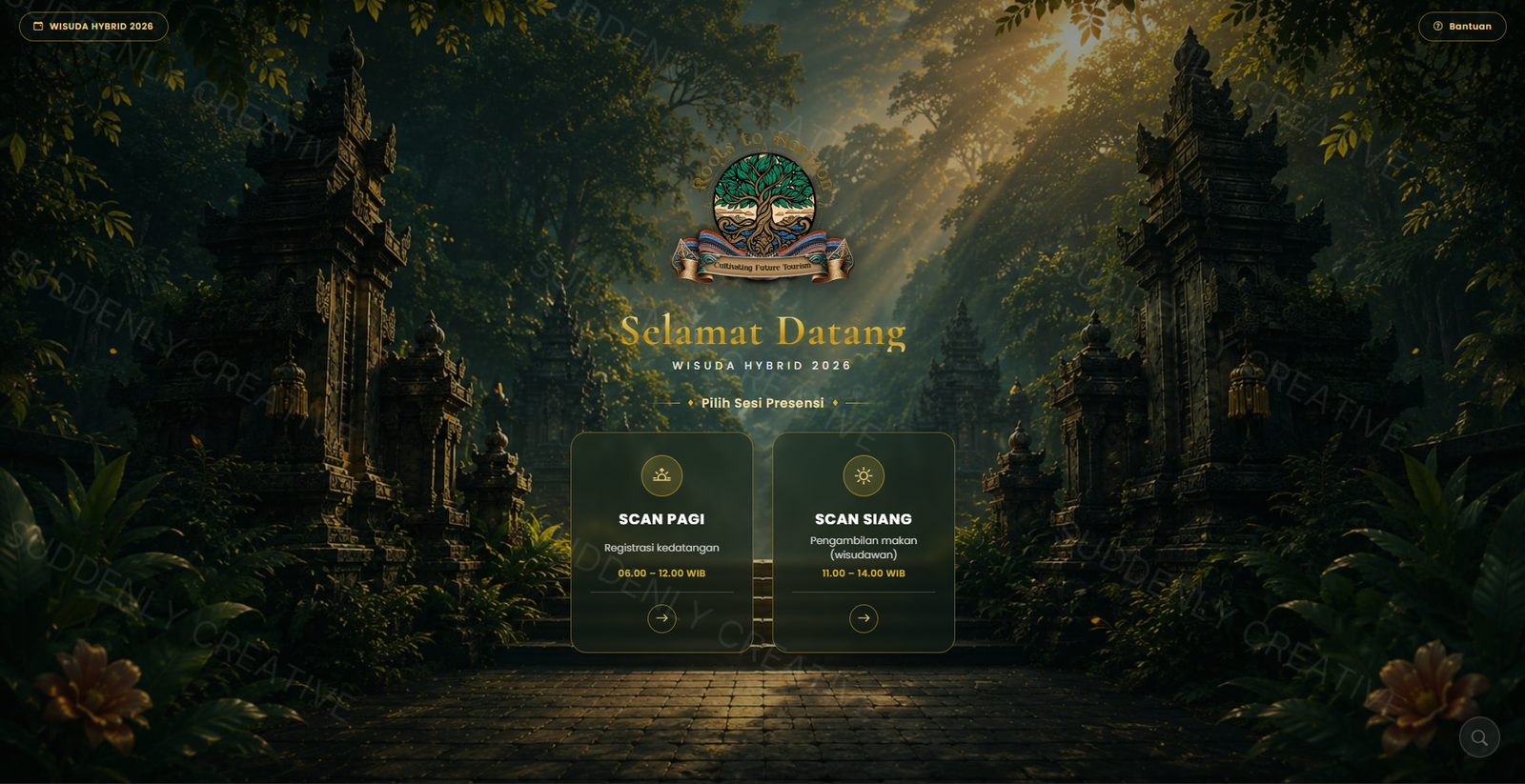 Virtual Invitation & Wishwall Wisuda NHI 2026