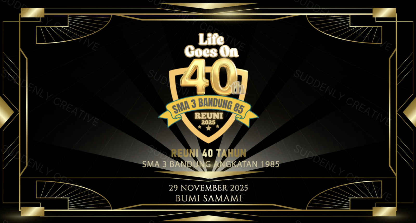 REUNI SMA 3 THN 85