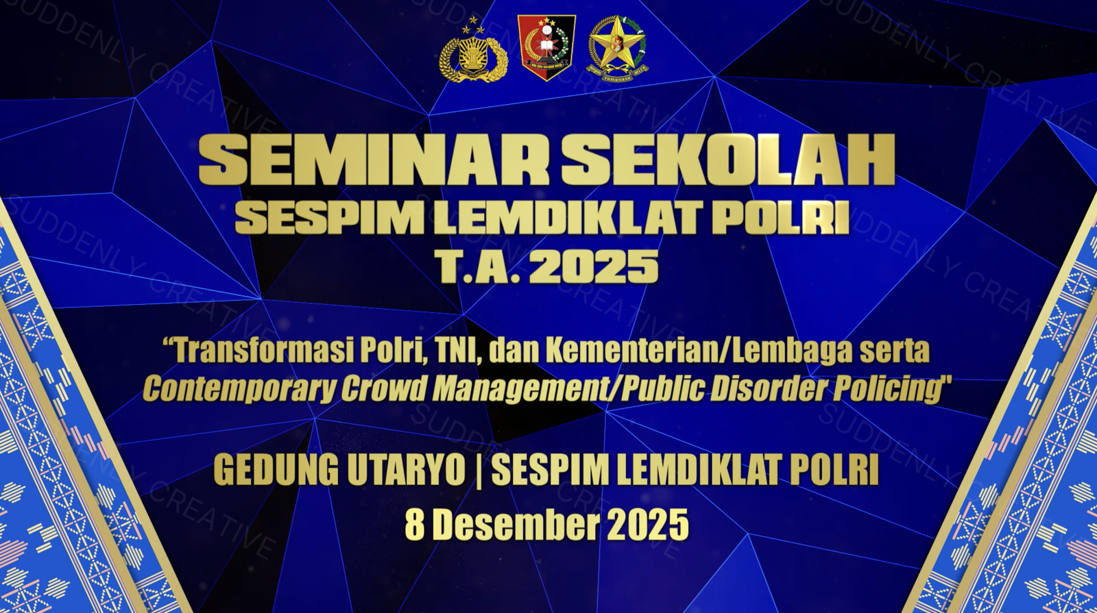 SEMINAR SEKOLAH SESPIM LEMDIKPOL